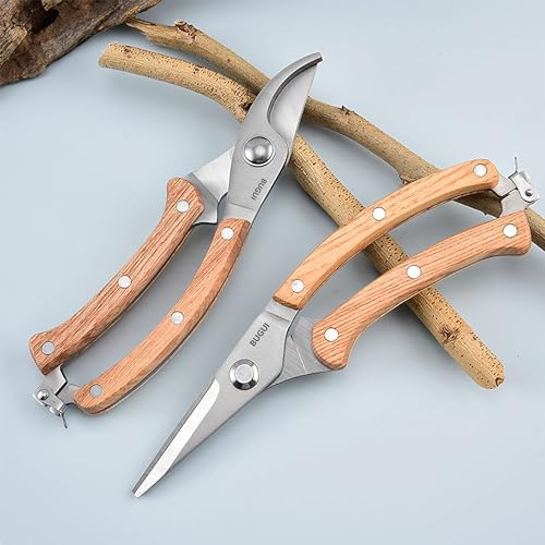 Wood Handle Garden Shears
