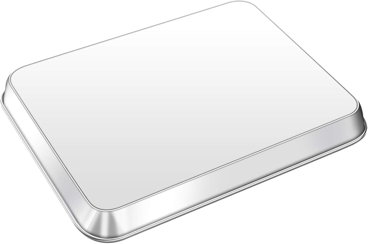Baking Sheet, Yododo Stainless Steel Baking Pans Tray Cookie Sheet Toaster Oven Tray Pan Cookie Pan, Non Toxic & Healthy, Superior Mirror Finish & Rust Free, Easy Clean & Dishwasher Safe - 10.4 inch - Culinary Roots