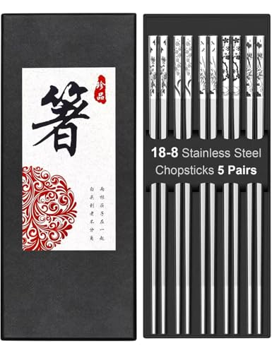 Metal Chopsticks Reusable 18