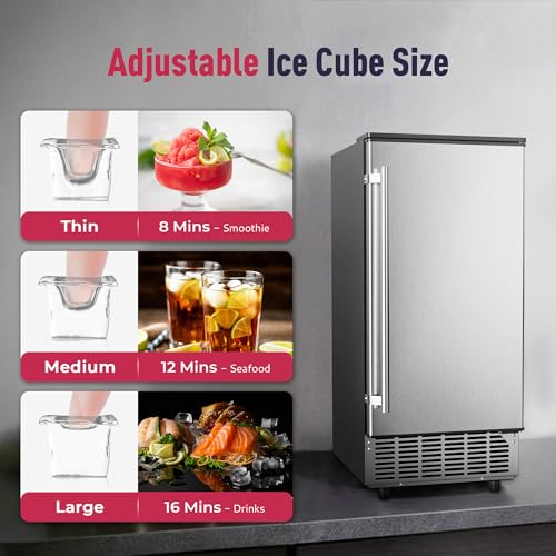 Commercial Under Counter Ice Maker Machine