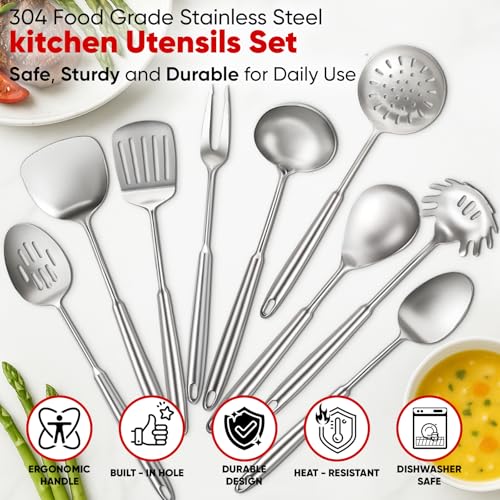 Newness 9 Pcs Cooking Utensils Set (9 Count)