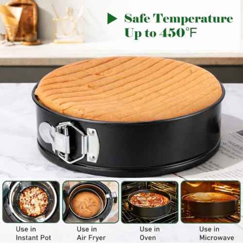 4 Pack Springform Pan Set 4