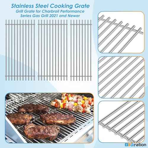 17" Grill Grate for Charbroil Performance 5 Burner 463448021