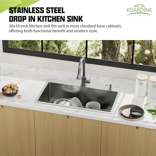 30x18 In Drop Inch Kitchen Sink