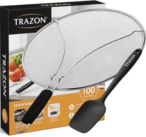 Grease Splatter Screen for Frying Pan 13 inch