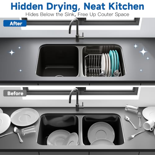 in Sink Dish Drying Rack