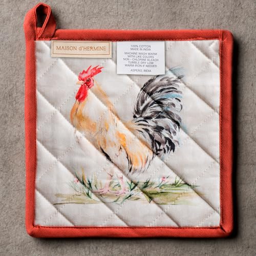 Pot Holders 100% Cotton Potholders (2 Count)