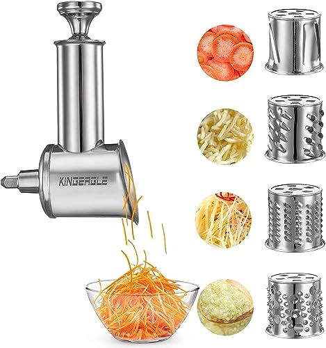 Stainless Steel Slicer Shredder Attachment For KitchenAid Mixer
