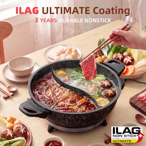 TWIN™ Electric Hot Pot with Divider