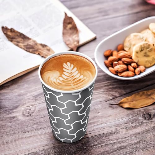 16 oz Paper Cups 180 Pack (180 Count)