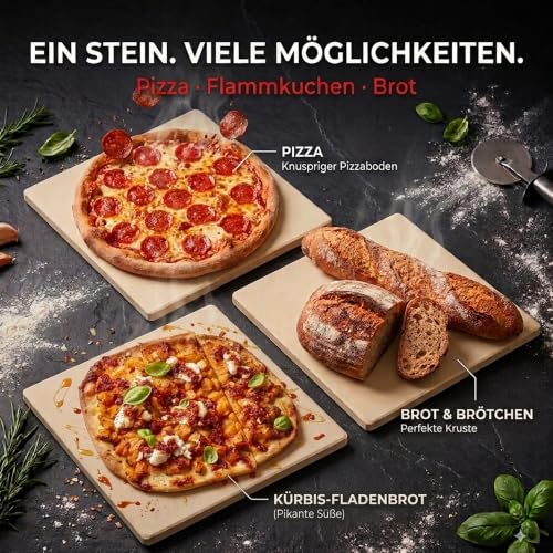 13.86" Square Pizza Stone