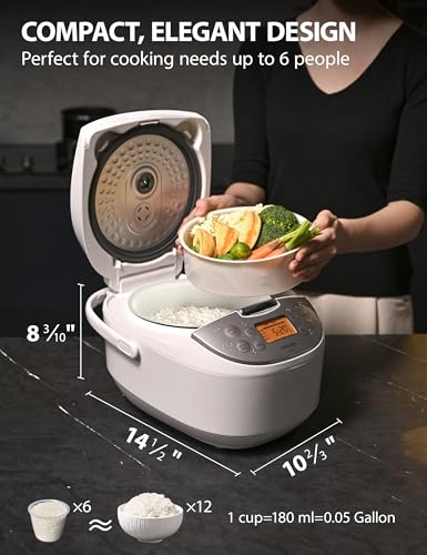 Rice Cooker 6 Cup Uncooked