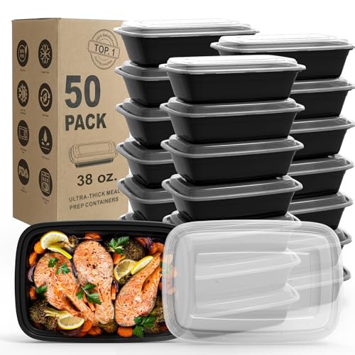 Meal Prep Containers (50 Count)