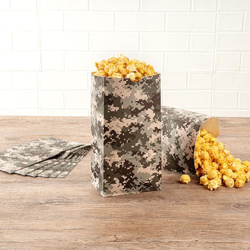 Camouflage Paper Bag (100 Count)