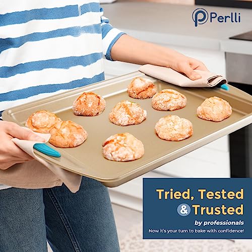 Baking Kit Nonstick Gold Steel Oven Set (6 Count)