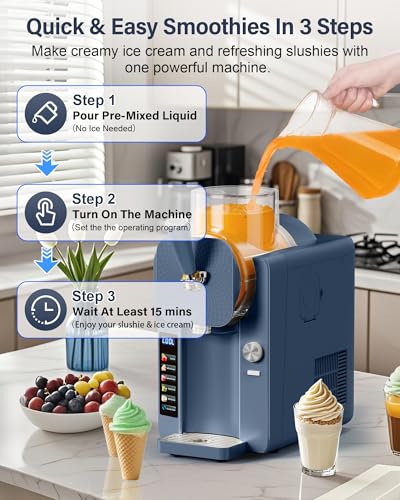 Slush Machine & Ice Cream Maker Machine 2