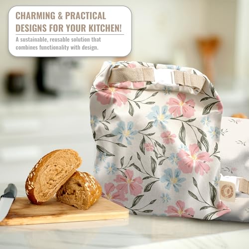 Reusable Bread Bag Set for Home Bakers (2 Count)