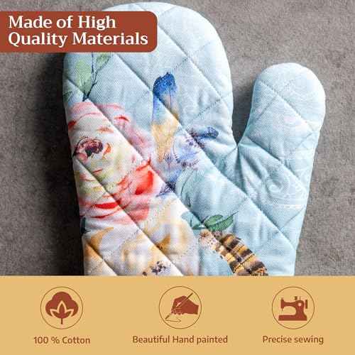 Maison d'Hermine Oven Gloves 100% Cotton Oven Mitt