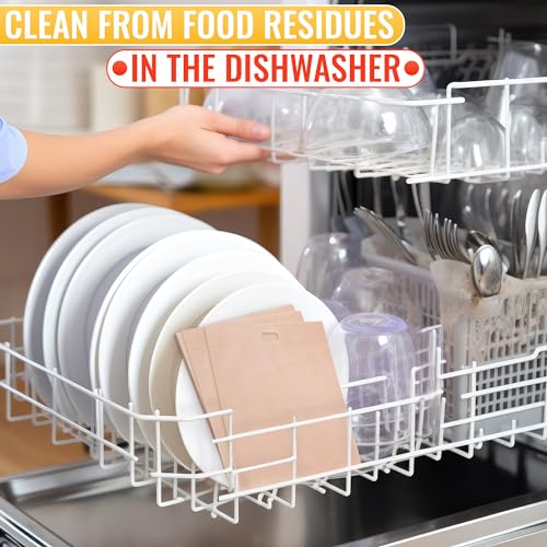 Reusable Toaster Bags 12 Pcs (12 Count)