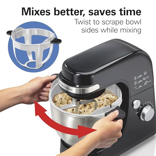 4 Quart Electric Stand Mixer With 7 Speeds