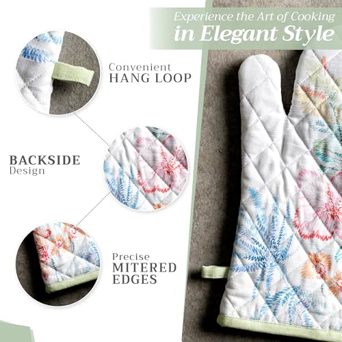 Maison d'Hermine Oven Gloves 100% Cotton Oven Mitt