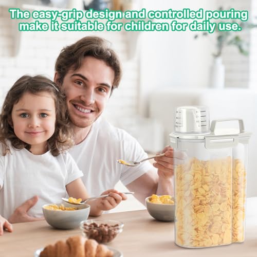 Rice Container Cereal Storage Container 2 Pack 5 Lbs (2 Count)