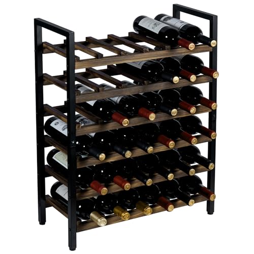 Wine Rack Freestanding Floor Stand (6 Count)