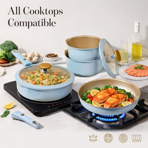 18Pcs Pots and Pans Set