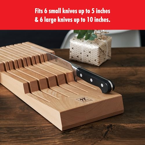 12 Slot In Drawer Knife Block