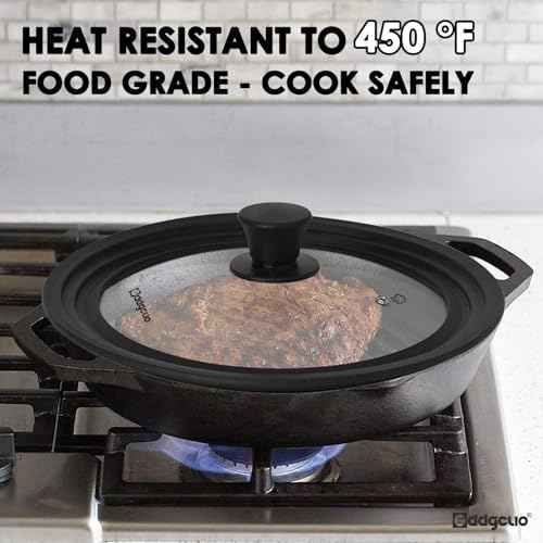 2 Pcs Universal Silicone Pan Lids (2 Count)