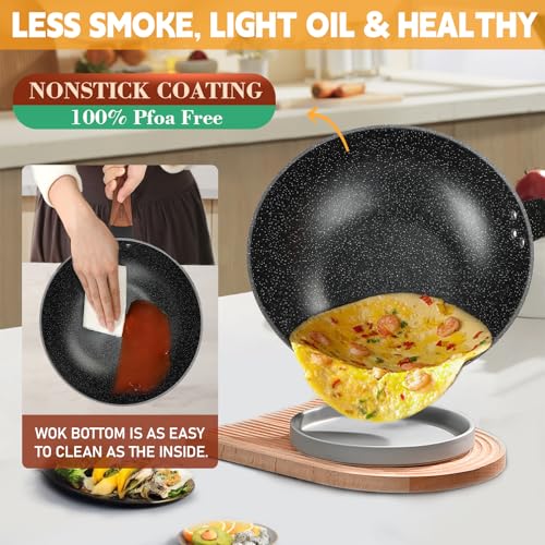 13'' Nonstick Wok