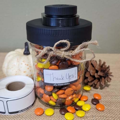 Dissolvable Food Labels for Food Containers (250 Count)