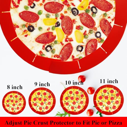 Adjustable Pie Crust Shields Baking Protectors