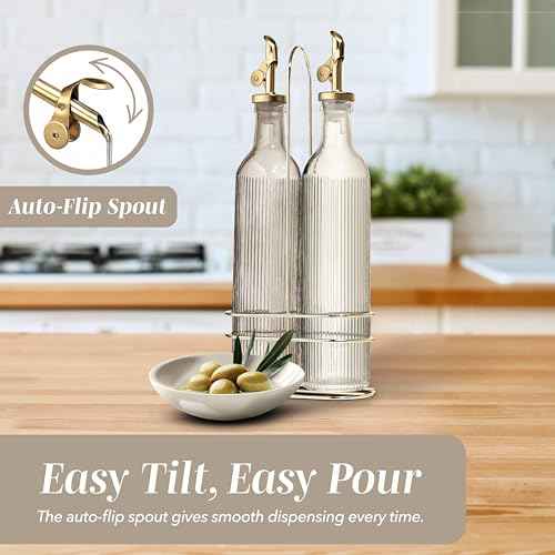 Glass Olive Oil Bottle Dispenser
