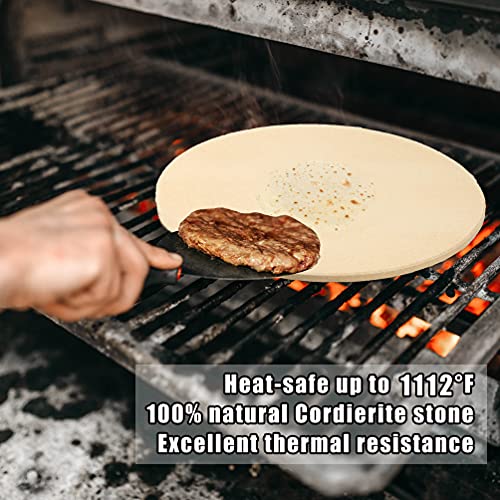 13 Inch Round Pizza Stones for Grill and Oven