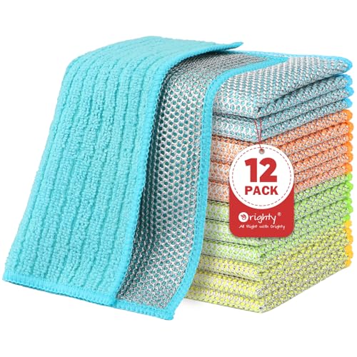 Dish Cloths 12 Pack Double (12 Count)