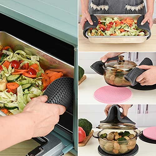 Silicone Trivets for Hot Dishes (4 Count)
