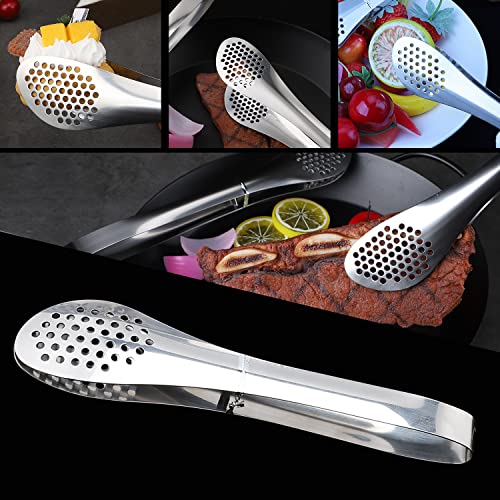 7inch Food Serving Tongs Stainless Steel Buffet Tongs