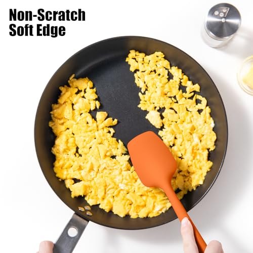 600°F Heat Resistant Silicone Spatula Scrapers (4 Count)