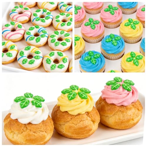 Green Leaf Sprinkles for Cake Decorating (5.29 Ounce)