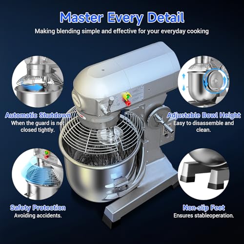 MIXER Commercial Food Mixer 30Qt