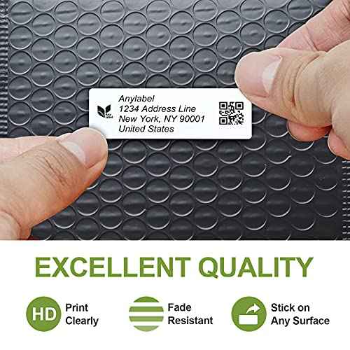 Compatible 3" x 1" Direct Thermal Labes Replacement for Barcodes Postage Address Shipping Compatible with Rollo & Zebra Desktop Printers Adhesive & Perforated (15600 Count)