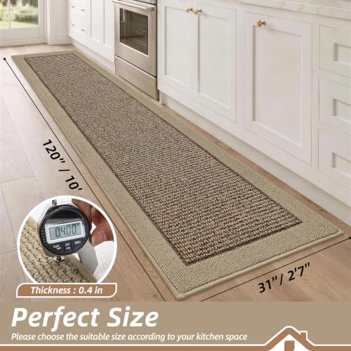 Kitchen Runner Rug 31"x120"
