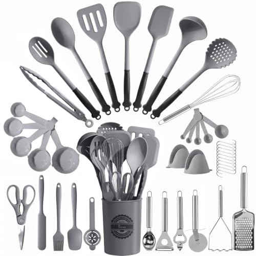 43 PCS Silicone Kitchen Utensils Set (43 Count)