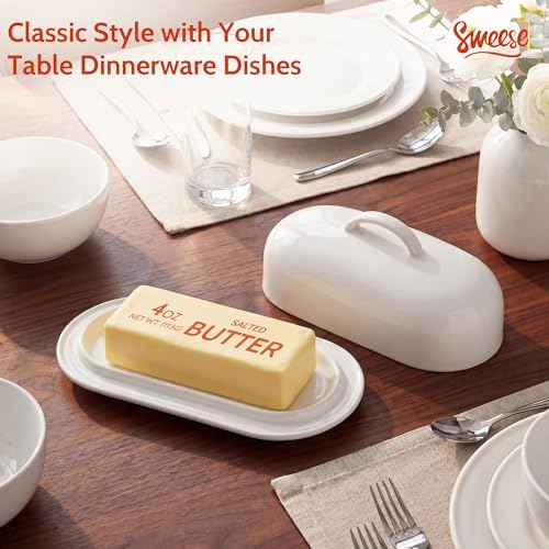 Ceramic Butter Dish with Lid