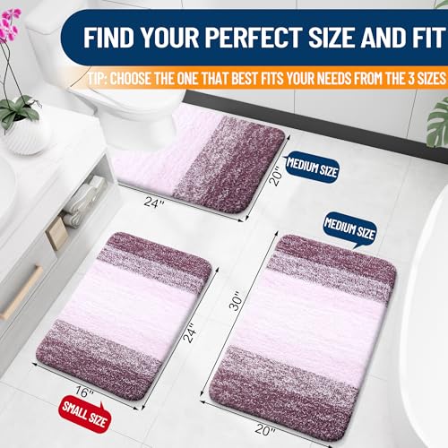 Bathroom Rugs Mat 30x20