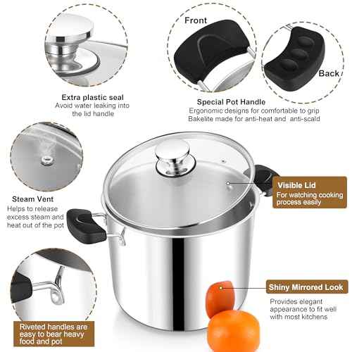 12 Qt Pot with Lid