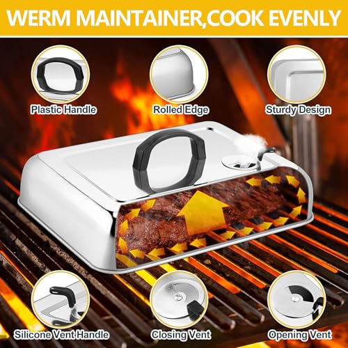 2Pcs Basting Cover & Wire Rack