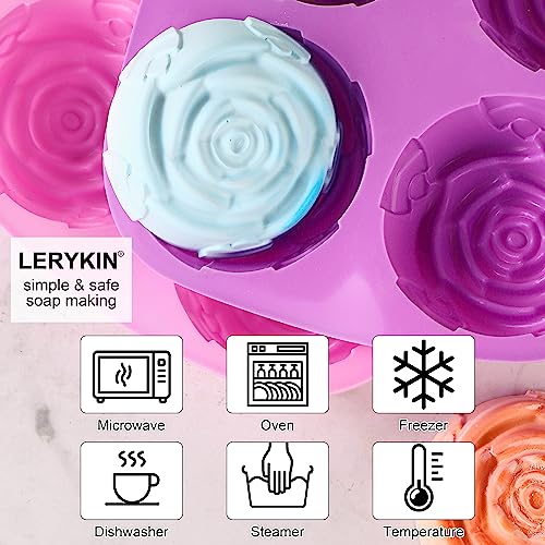 Rose Silicone Molds (2 Count)