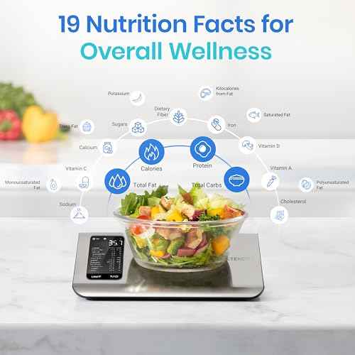Food Kitchen Scale with Nutritional Calculator
